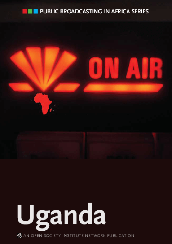 cover for Public Broadcasting in Africa Series: Uganda