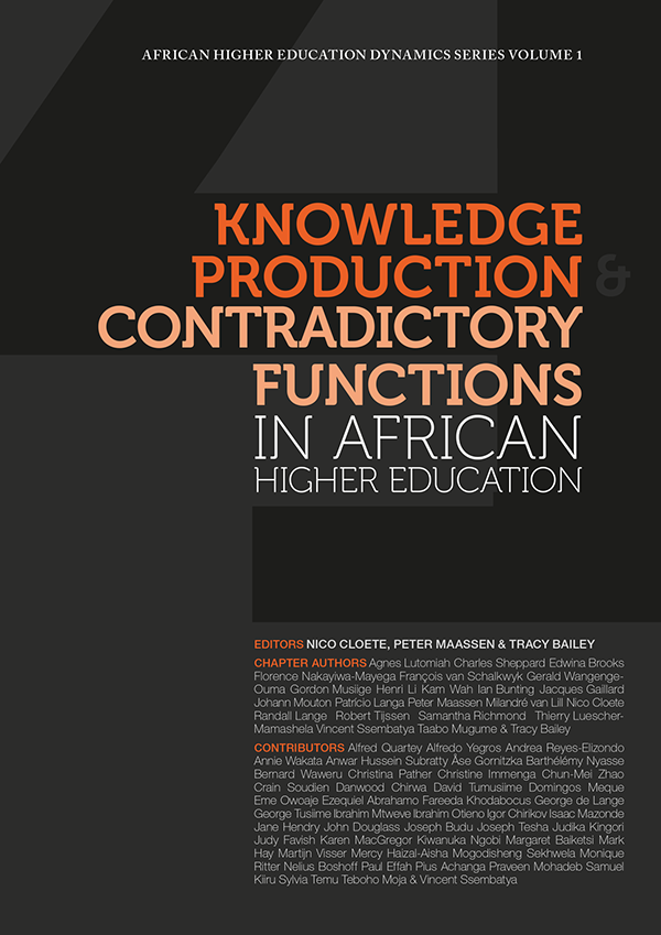 cover for Knowledge Production and Contradictory Functions in African Higher Education