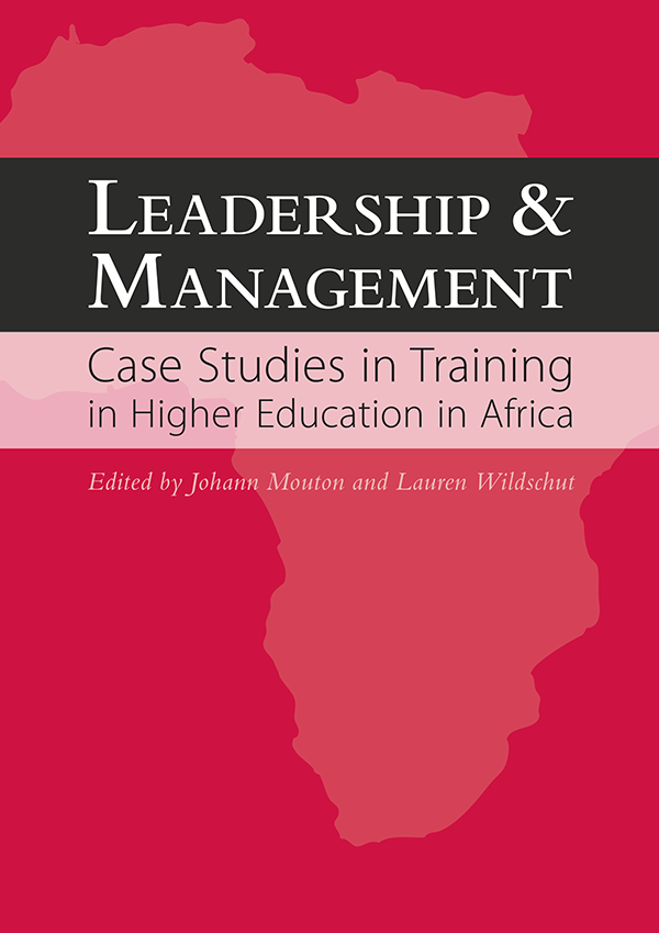 cover for Leadeship and Management: Case Studies in Training in Higher Education in Africa