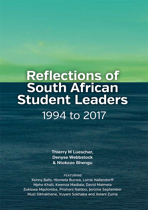 cover for Reflections of South African Student Leaders: 1994 to 2017