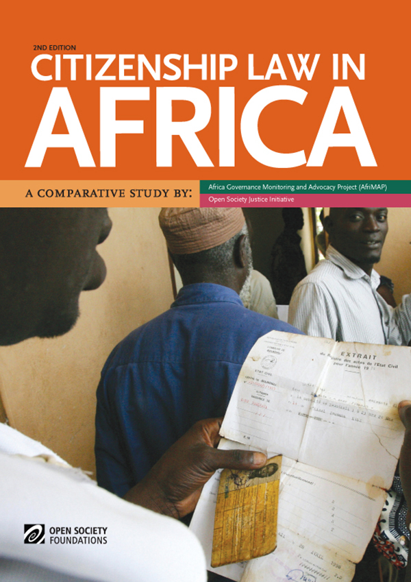 cover for Citizenship Law in Africa: A Comparative Study (2nd edition)